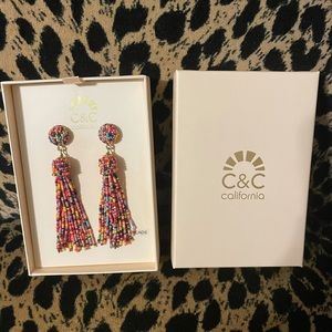 C&C California beaded earrings